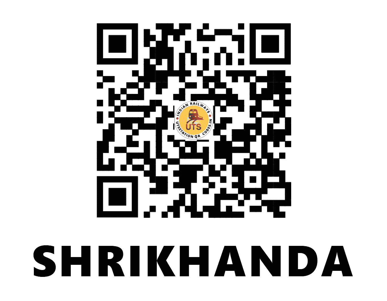 UTS QR Code for SHRIKHANDA - SIZ - ER (WEST BENGAL)
